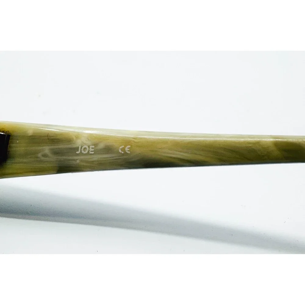 JOE Eyeglass Frames Mens Midnight Black Marbled Rectangle JOE512 140